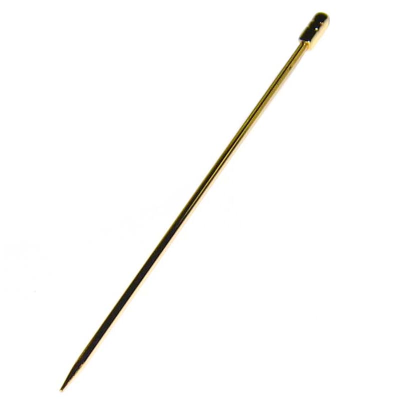 カクテルピン 角棒型(6本入)金メッキ 18-8 1個(ご注文単位1個)【直送品】