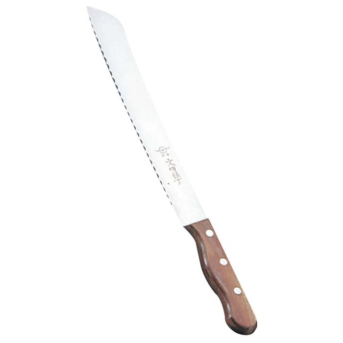 文明銀丁パン切ナイフ(モリブデン鋼)26cm 1個(ご注文単位1個)【直送品】