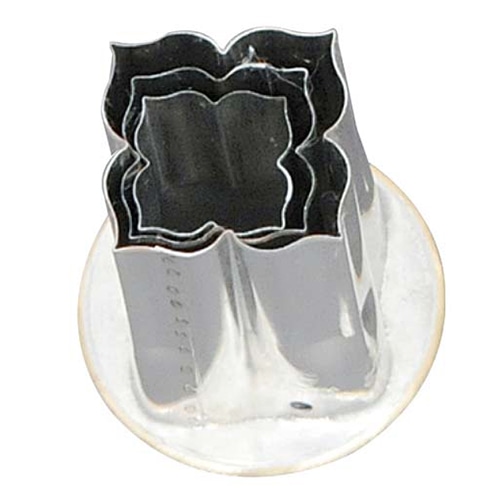 18-8渕付抜型柿のヘタ3pcs1セット（ご注文単位1個）【直送品】