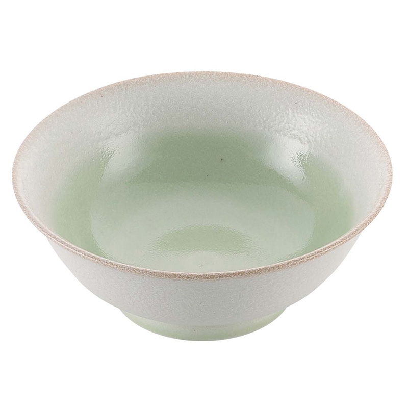 磁器 中華食器 釉彩若草 高台丼 6.8寸 1個(ご注文単位1個)【直送品】