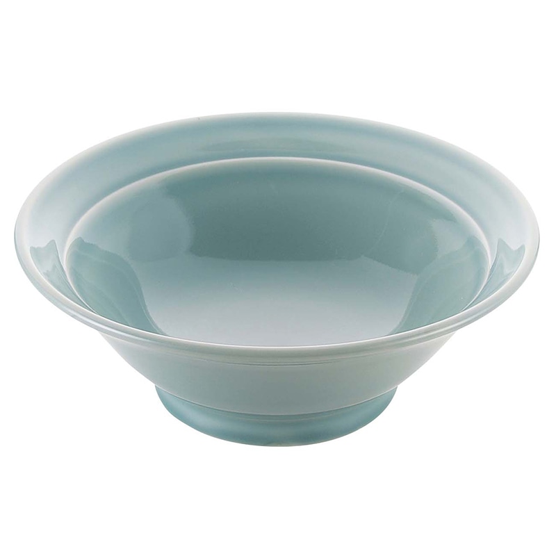 磁器 中華食器 高級青地 丼 7寸 1個(ご注文単位1個)【直送品】