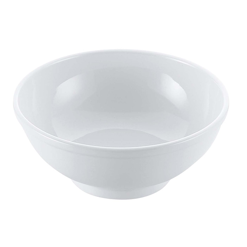 磁器 中華食器 白 丸玉渕丼 5寸 1個(ご注文単位1個)【直送品】