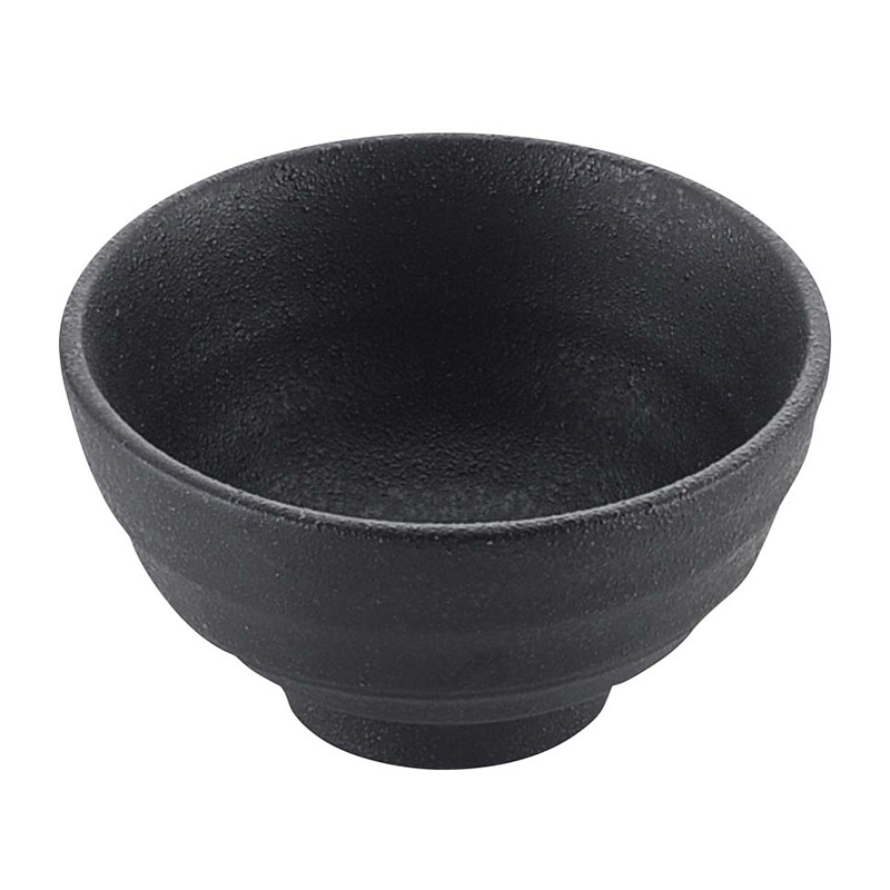 天目砂鉄 飯碗 4寸 1個(ご注文単位1個)【直送品】