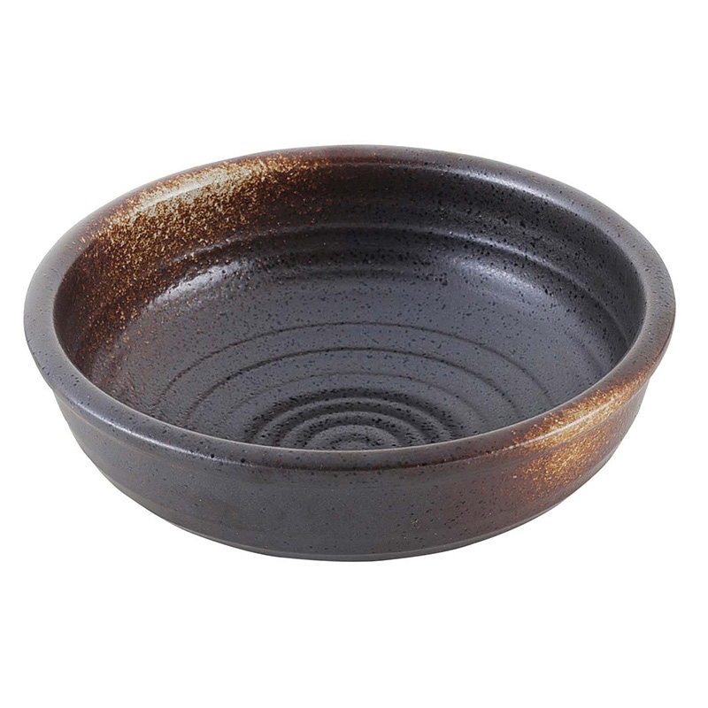 和食器コレクション 備前風 丸鉢 6寸 1個(ご注文単位1個)【直送品】