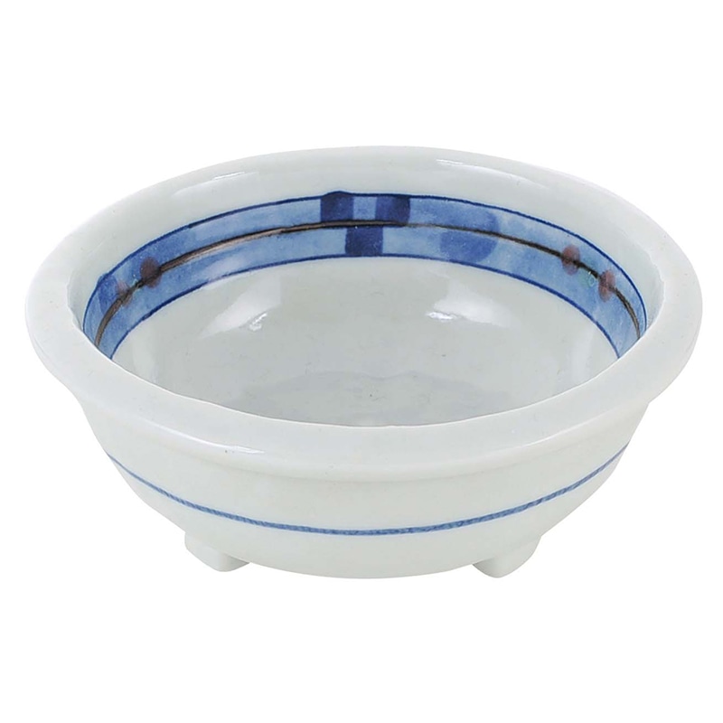 和食器コレクション キューヴ 三ッ足鉢 4寸 1個(ご注文単位1個)【直送品】
