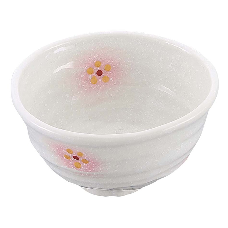 和食器コレクション ピンク白吹小花 丼 4寸 1個(ご注文単位1個)【直送品】