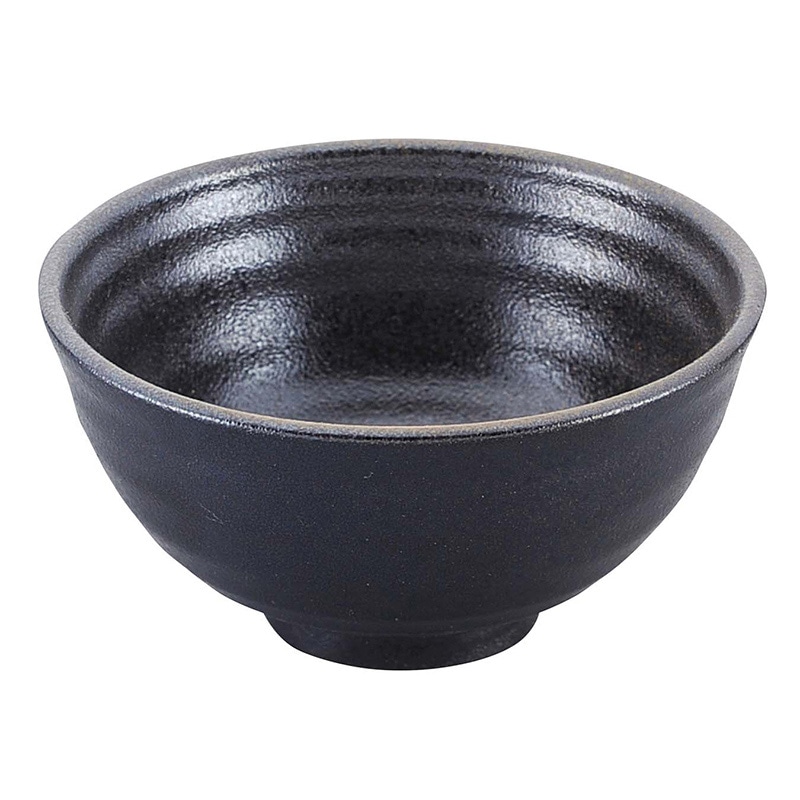 和食器コレクション 黒伊賀吹 丸碗 1個(ご注文単位1個)【直送品】