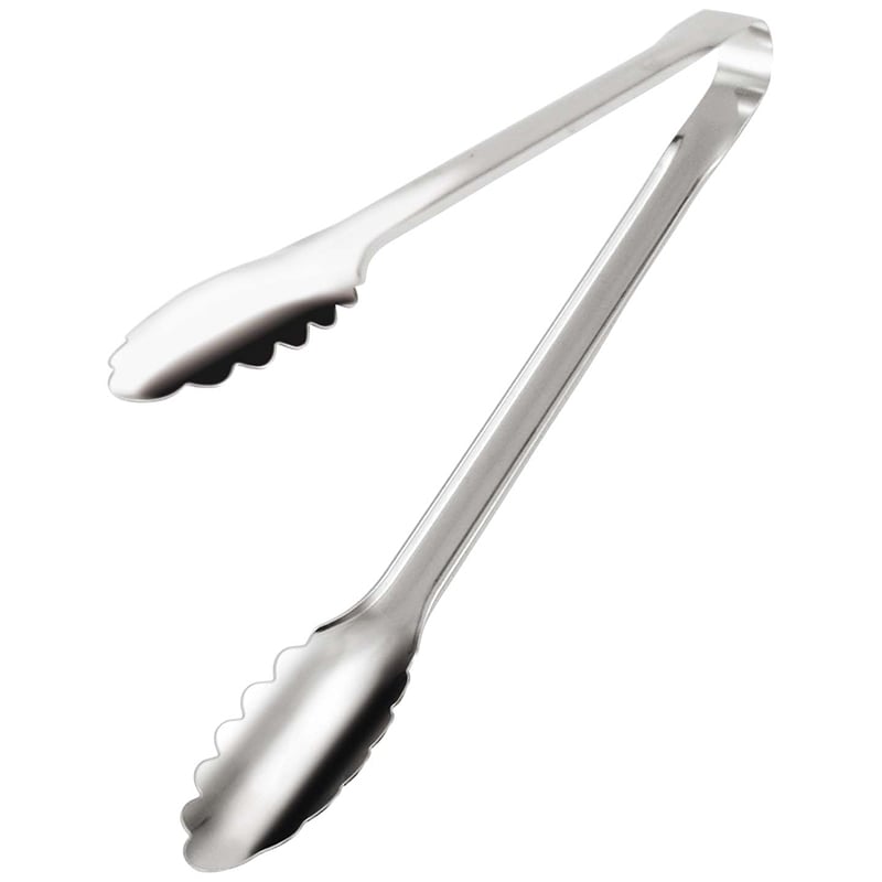 EBM 18-0 バネ無万能トング 異物混入対策用 20cm 1個(ご注文単位1個)【直送品】