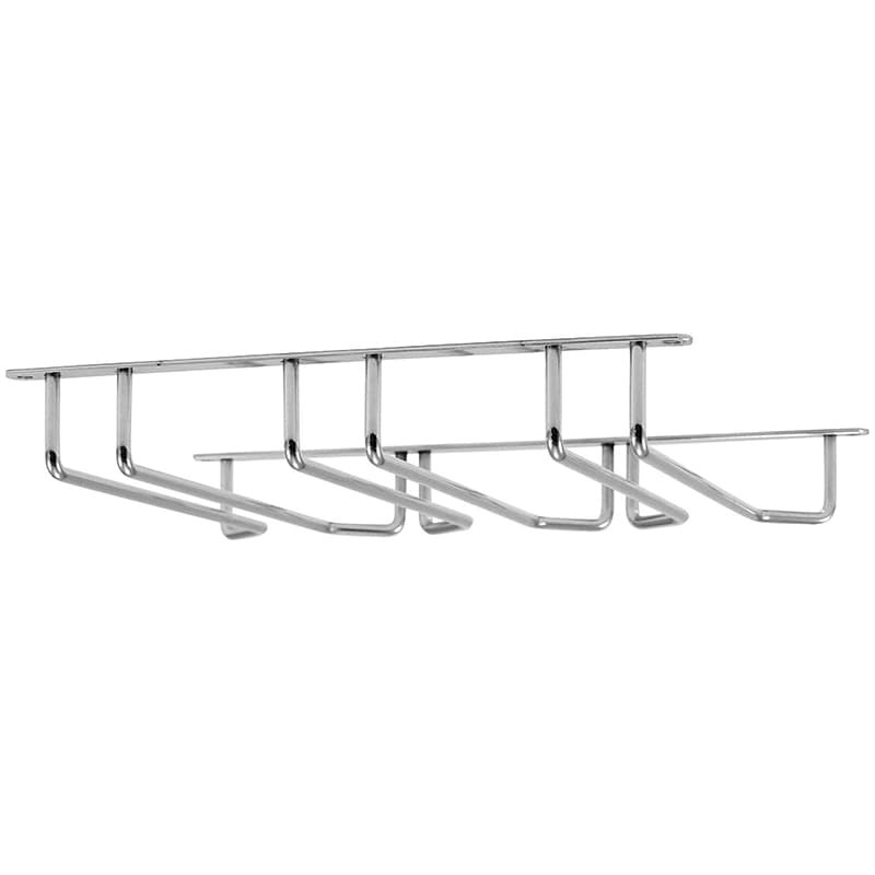 ニッケルメッキ　ステムウェアラック（3連）   1個（ご注文単位1個）【直送品】