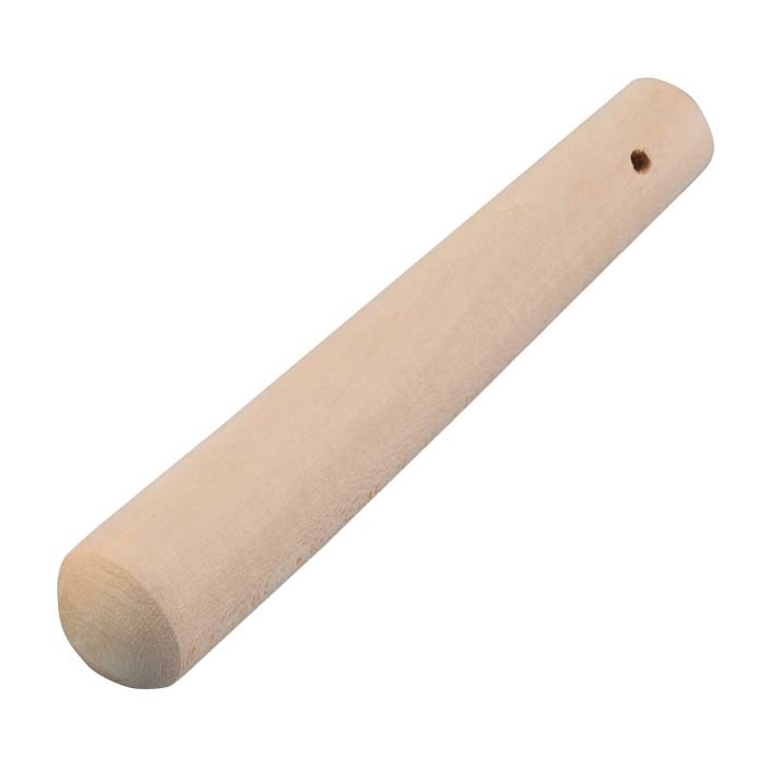 EBM シナ材 当り棒(すりこぎ棒)27cm 1本(ご注文単位1本)【直送品】