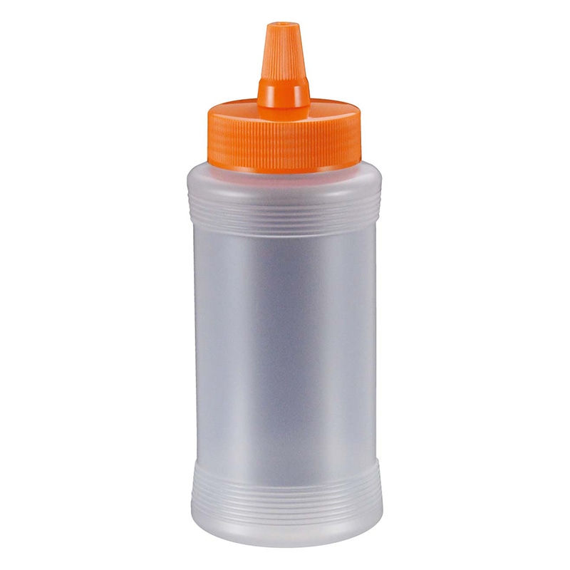 ドレッシングボトル（ネジキャップ式）HPP-470 470ml　オレンジ  1個（ご注文単位1個）【直送品】