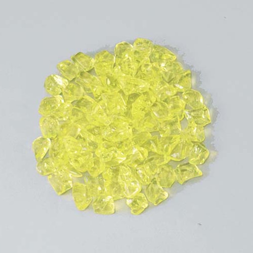 アクリル ビッグダイヤ(大)1kg袋入 G006 イエロー 1個(ご注文単位1個)【直送品】