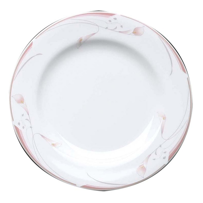 フラワーピンク 16cm プレート OFM01-203 1個(ご注文単位1個)【直送品】