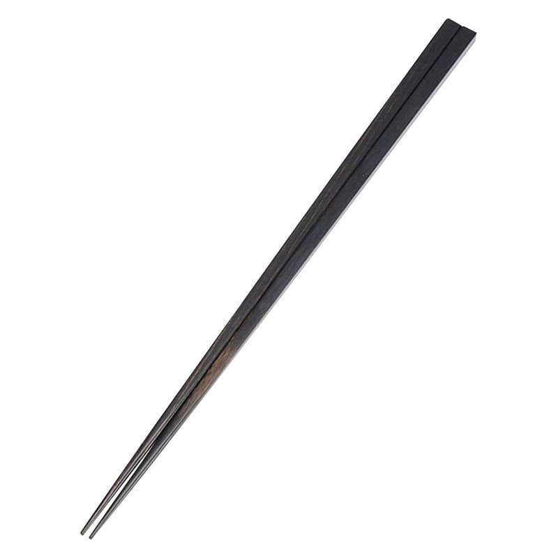 積層箸　墨味　25cm（6mm）   1個（ご注文単位1個）【直送品】