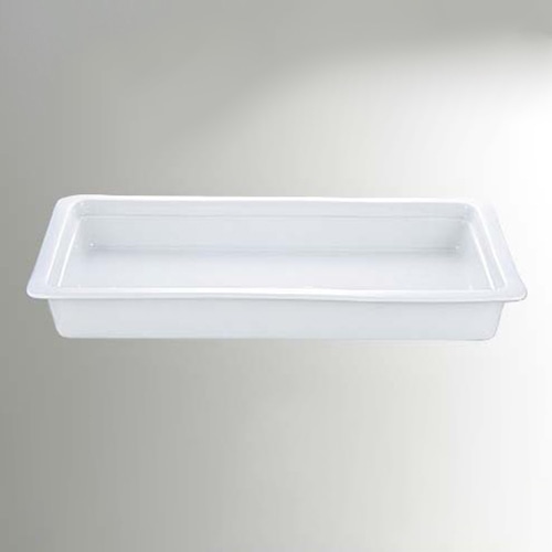 CH ガストロノームディッシュ ホワイト 2/4 H65mm 1個(ご注文単位1個)【直送品】