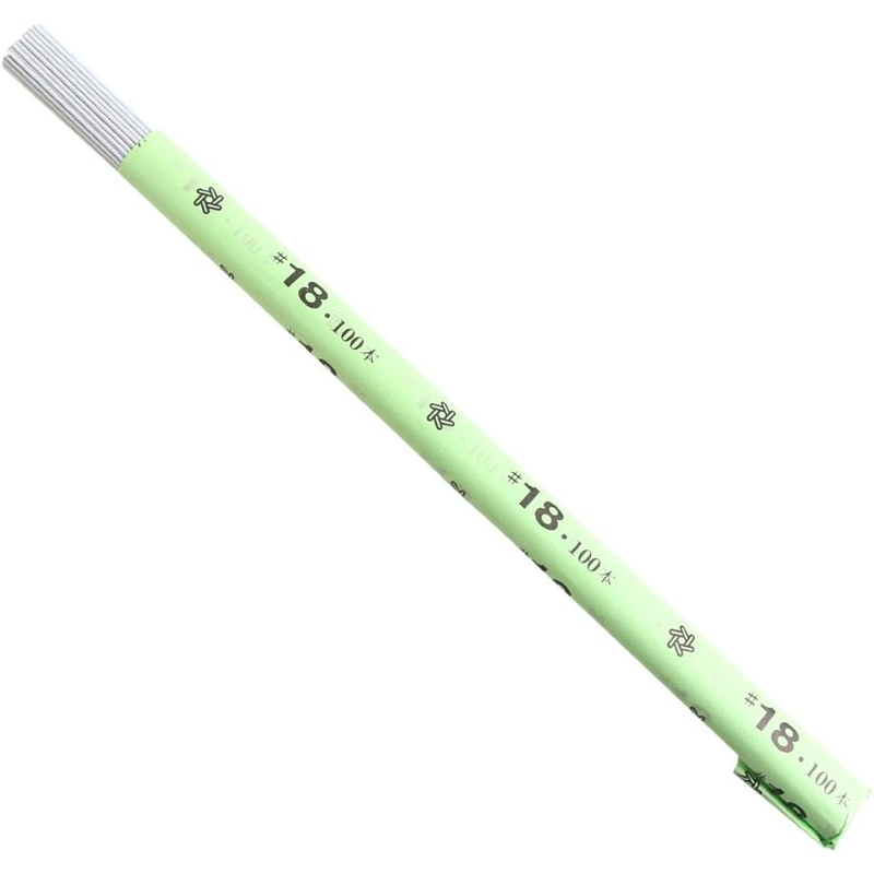 日本紐釦貿易 地巻ワイヤー #18 100本入り 全長36cm ホワイト MAF-J18W （ご注文単位1束）【直送品】