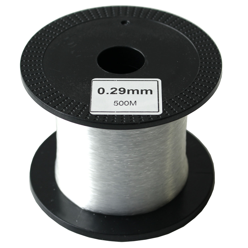 日本紐釦貿易 アクセサリー製作用ナイロンテグス 3号 0.29mm 徳用500m巻 KET3-500M (ご注文単位1巻)【直送品】