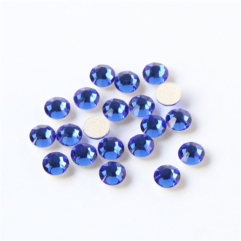 日本紐釦貿易 プレシオサ ラインストーン ホットフィックス 熱接着 SS12 144個入 サファイア M2038SS12-30050L （ご注文単位1束）【直送品】