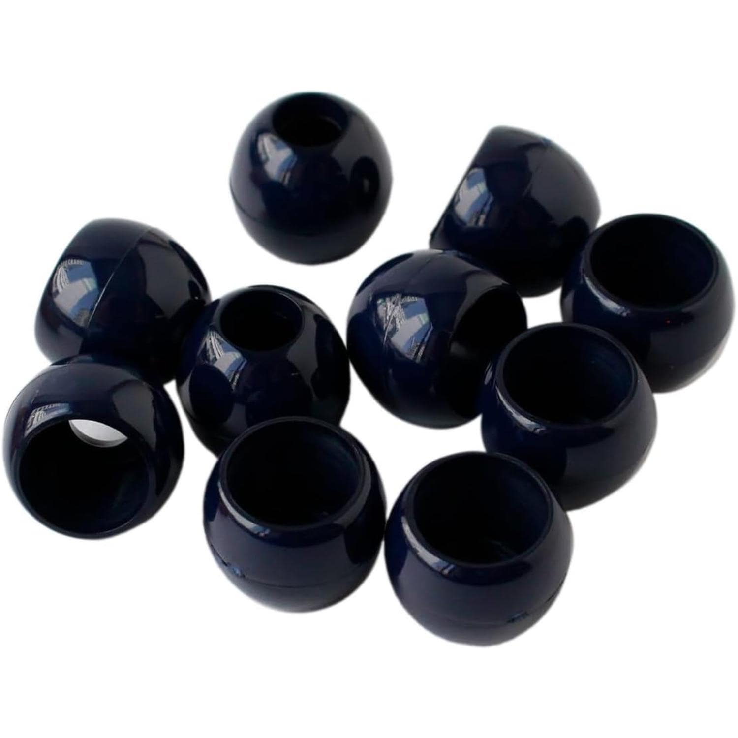 日本紐釦貿易 ループエンド 外径W13×H11mm 10個入 紺 N13-N （ご注文単位1束）【直送品】