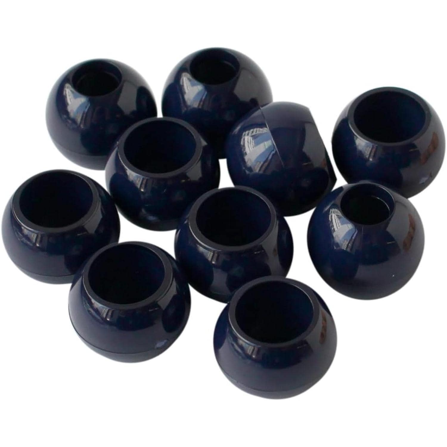 日本紐釦貿易 ループエンド 外径W15×H13mm 10個入 紺 N15-N （ご注文単位1束）【直送品】
