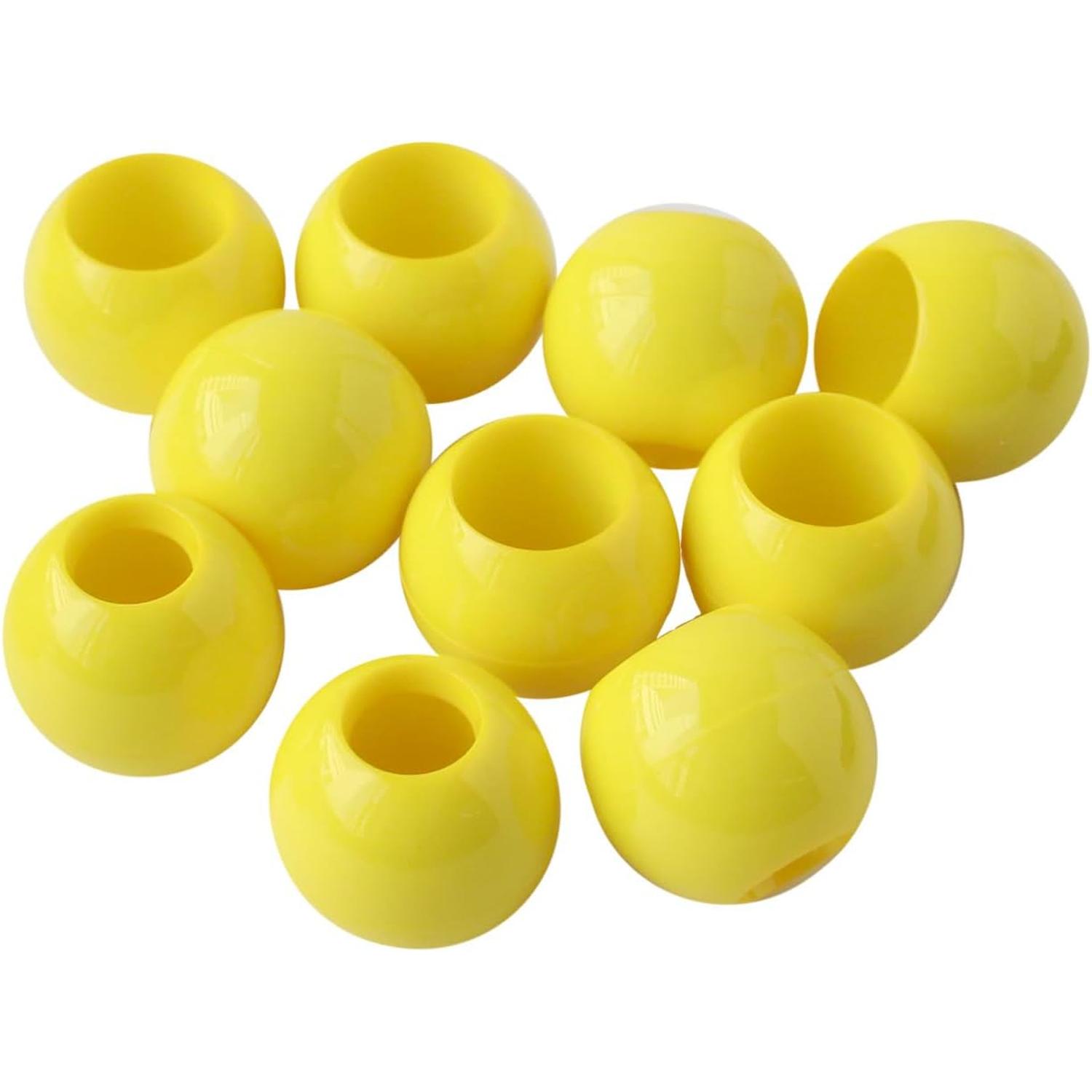 日本紐釦貿易 ループエンド 外径W18×H15mm 10個入 黄色 N18-YE （ご注文単位1束）【直送品】