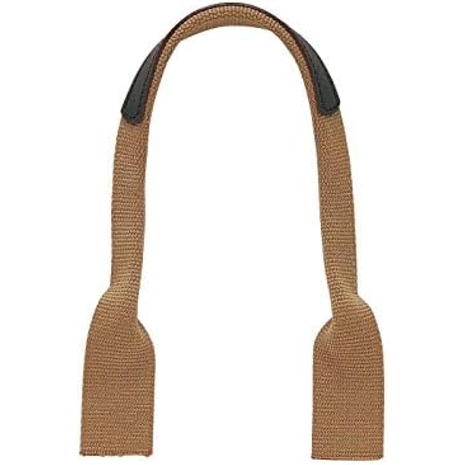 日本紐釦貿易 アクリル持手 本皮パーツ付 42cm 2本 KT30-E （ご注文単位1組）【直送品】