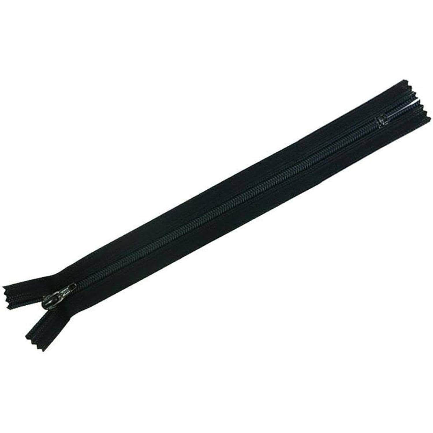 日本紐釦貿易 Y.K.K フラットニットファスナー 30cm 10本入 169濃紺 FN30-169 （ご注文単位1束）【直送品】