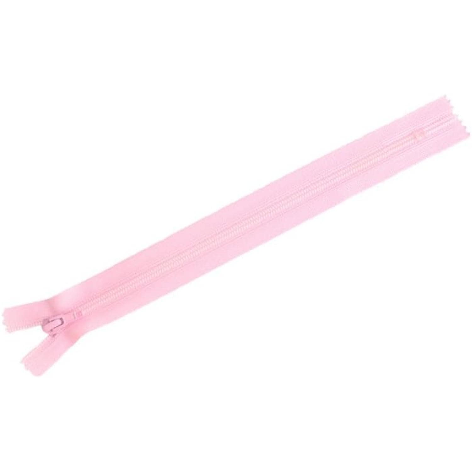 日本紐釦貿易 Y.K.K フラットニットファスナー 30cm 10本入 513サクラ FN30-513 （ご注文単位1束）【直送品】