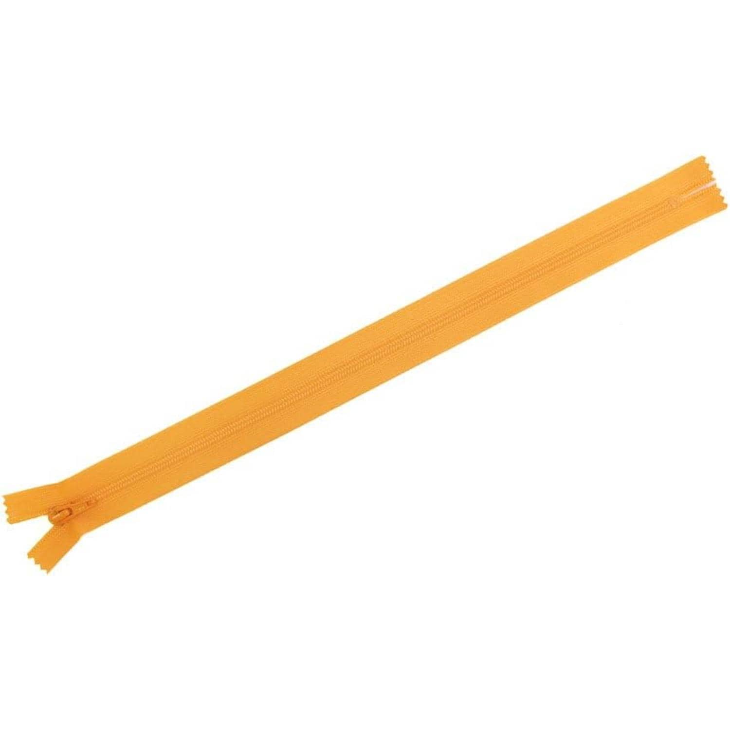 日本紐釦貿易 Y.K.K フラットニットファスナー 50cm 10本入 056サンフラワー FN50-056 (ご注文単位1束)【直送品】