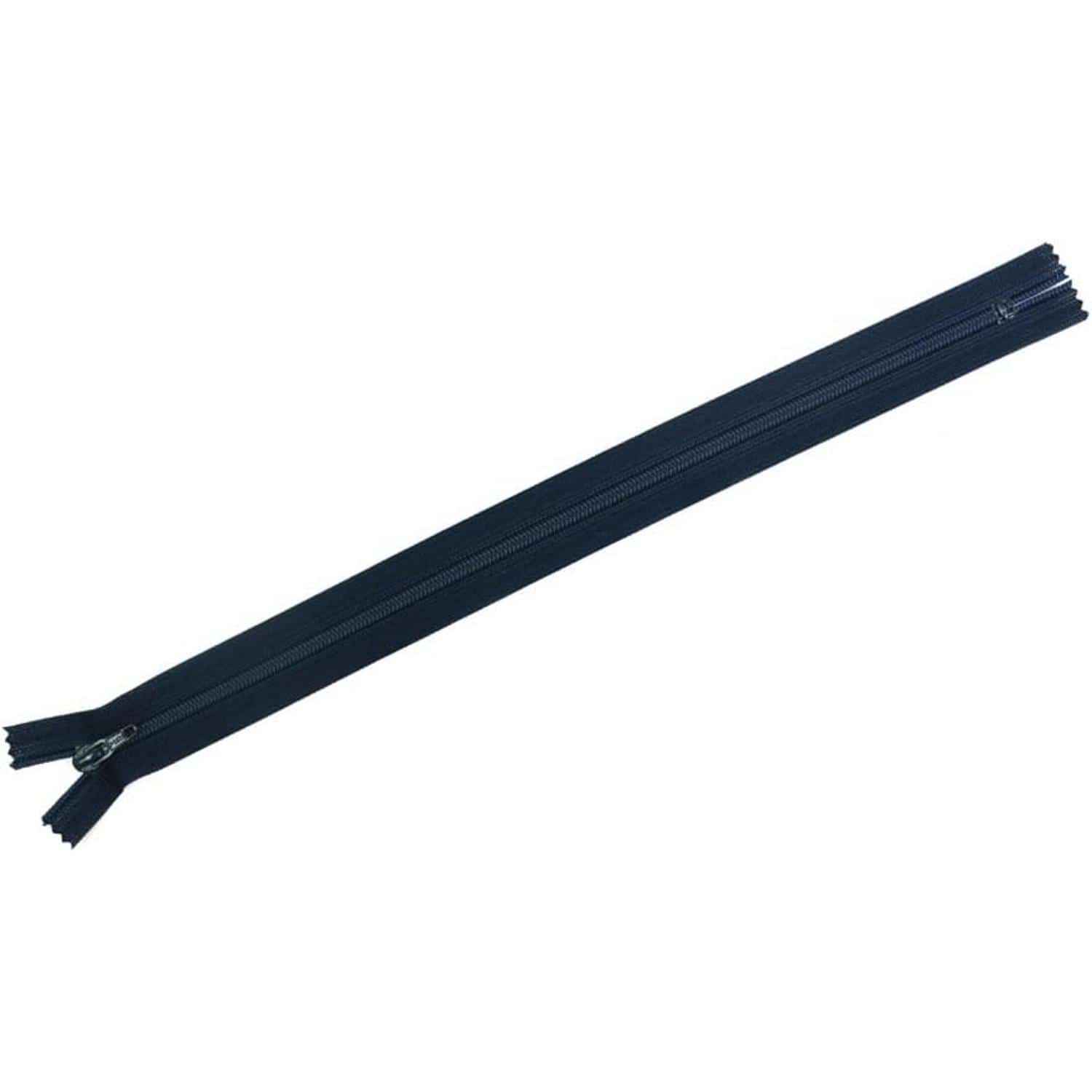 日本紐釦貿易 Y.K.K フラットニットファスナー 50cm 10本入 058濃紺 FN50-058 (ご注文単位1束)【直送品】