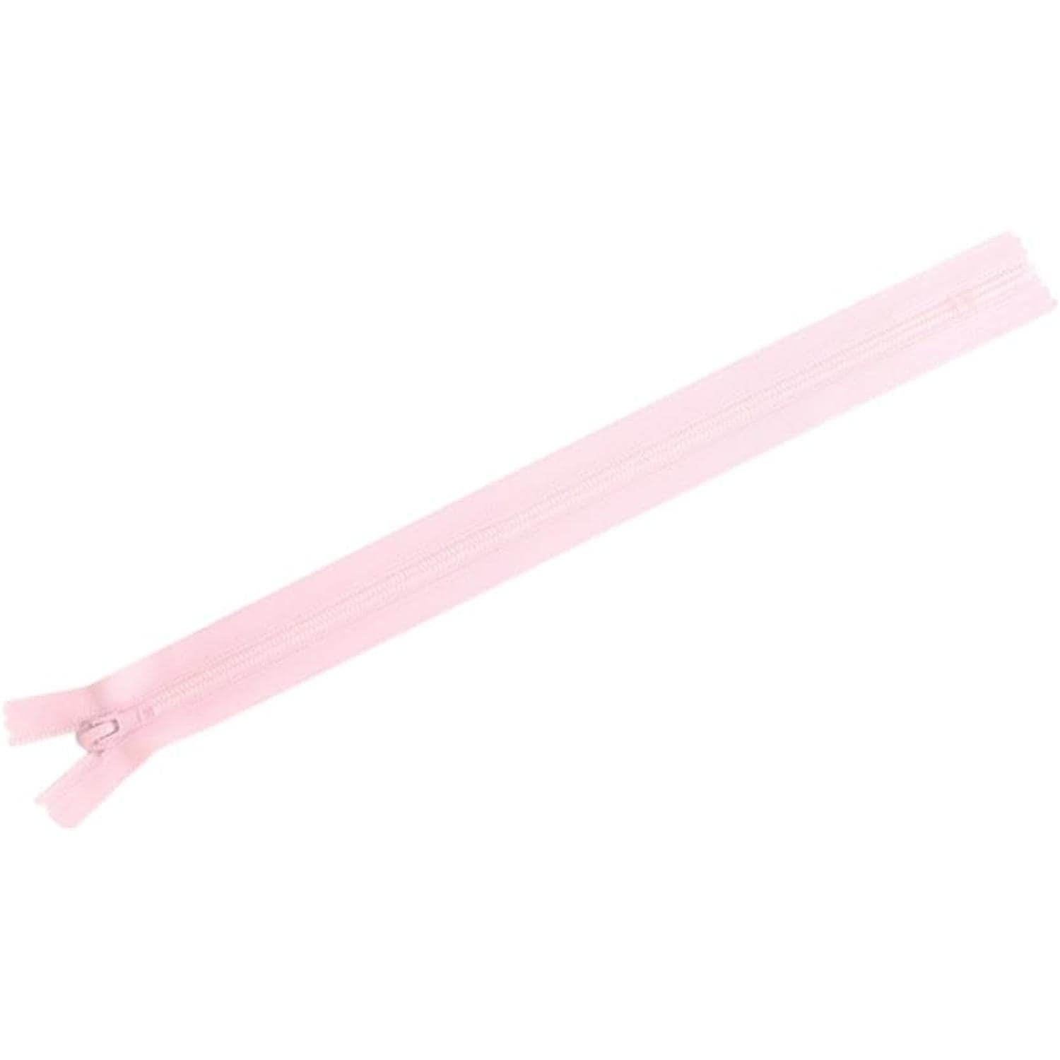 日本紐釦貿易 Y.K.K フラットニットファスナー 50cm 10本入 ピンク FN50-512 (ご注文単位1束)【直送品】