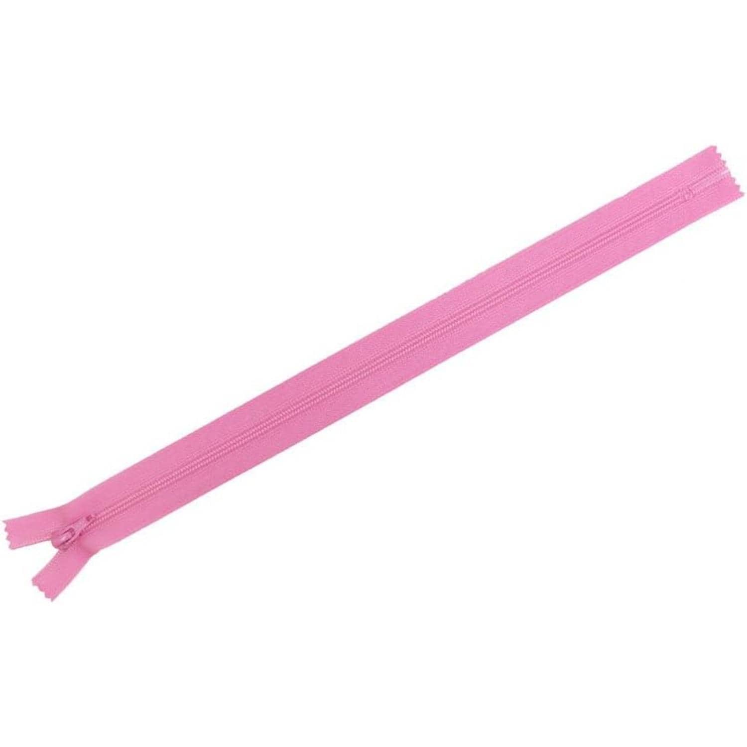 日本紐釦貿易 Y.K.K フラットニットファスナー 50cm 10本入 515ピンク FN50-515 (ご注文単位1束)【直送品】