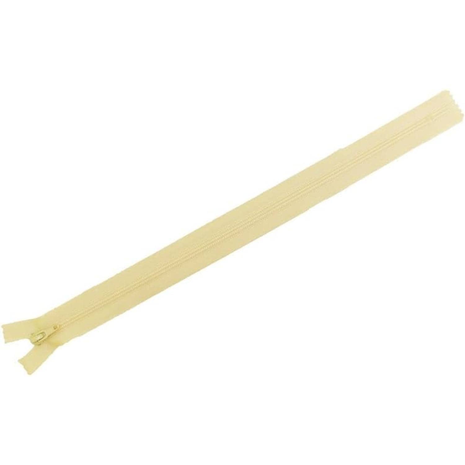 日本紐釦貿易 Y.K.K フラットニットファスナー 50cm 10本入 551亜麻色 FN50-551 (ご注文単位1束)【直送品】