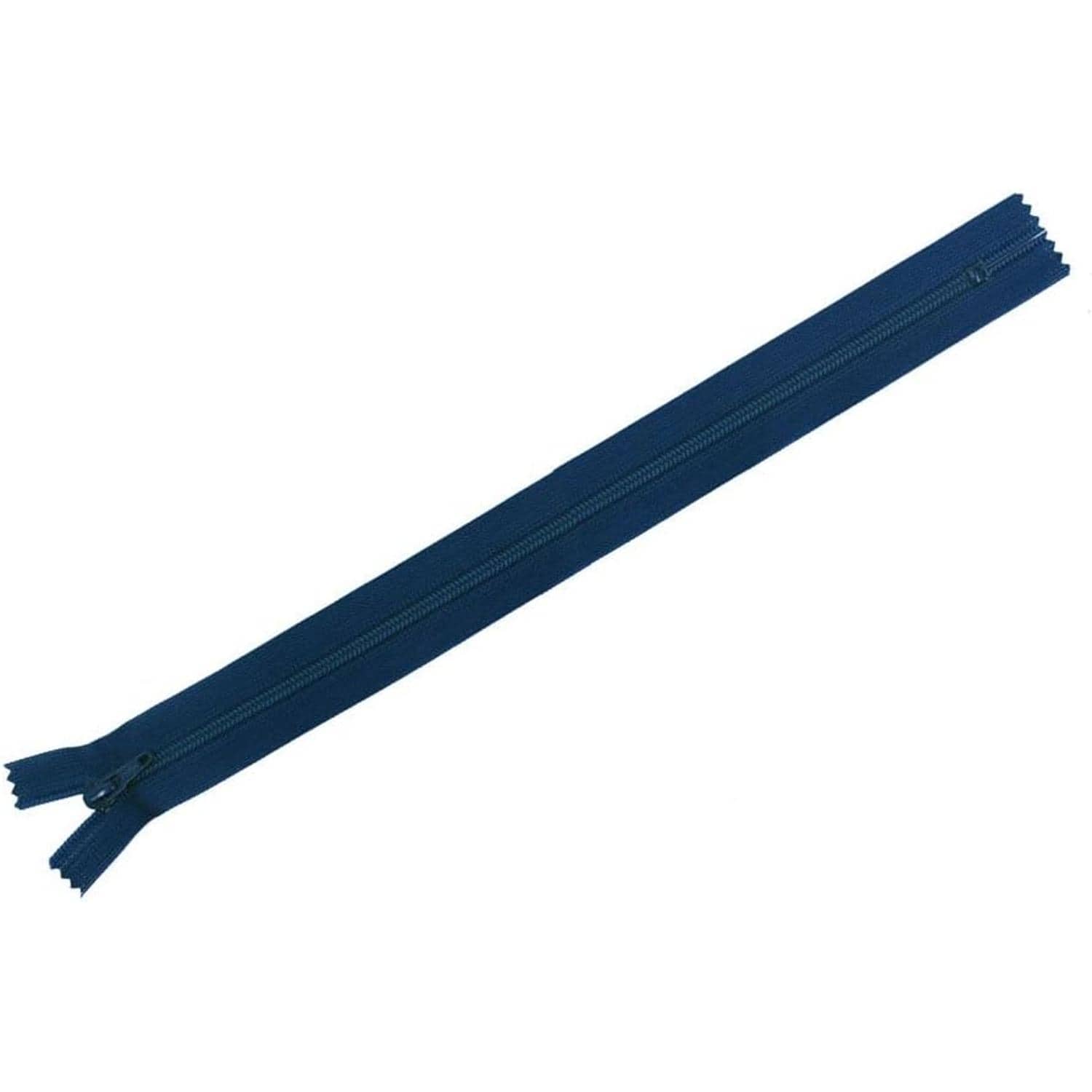 日本紐釦貿易 Y.K.K フラットニットファスナー 50cm 10本入 558紺 FN50-558 (ご注文単位1束)【直送品】