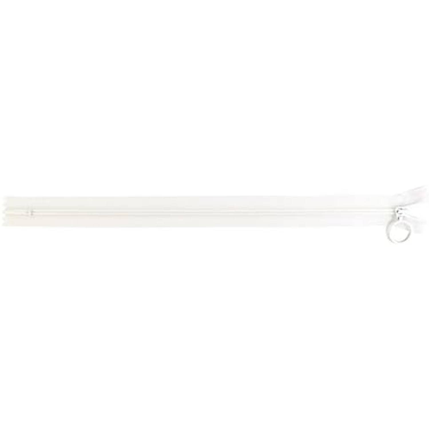 日本紐釦貿易 Y.K.K スケルトンファスナー30cm 5本入り 30cm クリア SKF30-CR (ご注文単位1束)【直送品】