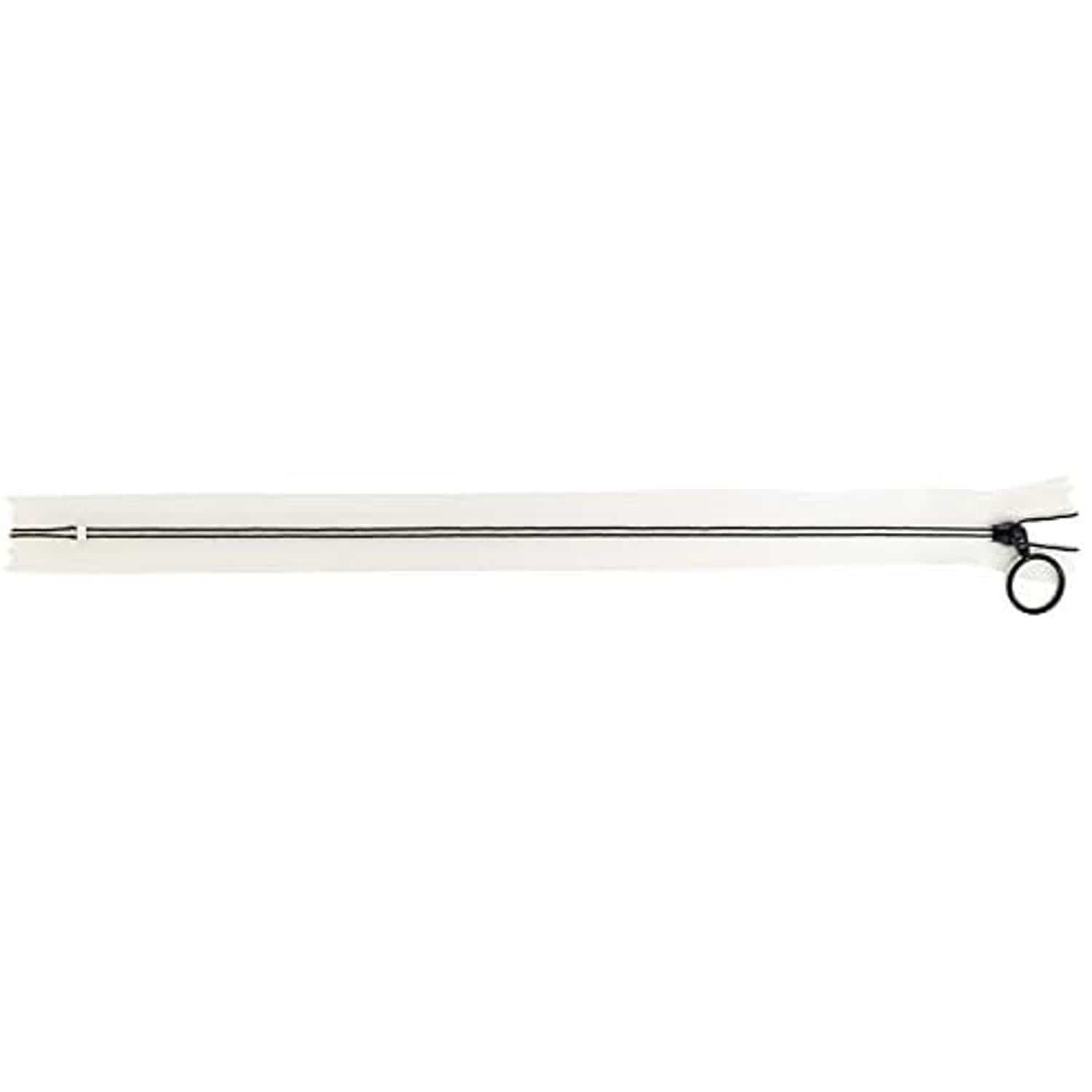 日本紐釦貿易 Y.K.K スケルトンファスナー30cm 5本入り 30cm 黒 SKF30-580 (ご注文単位1束)【直送品】