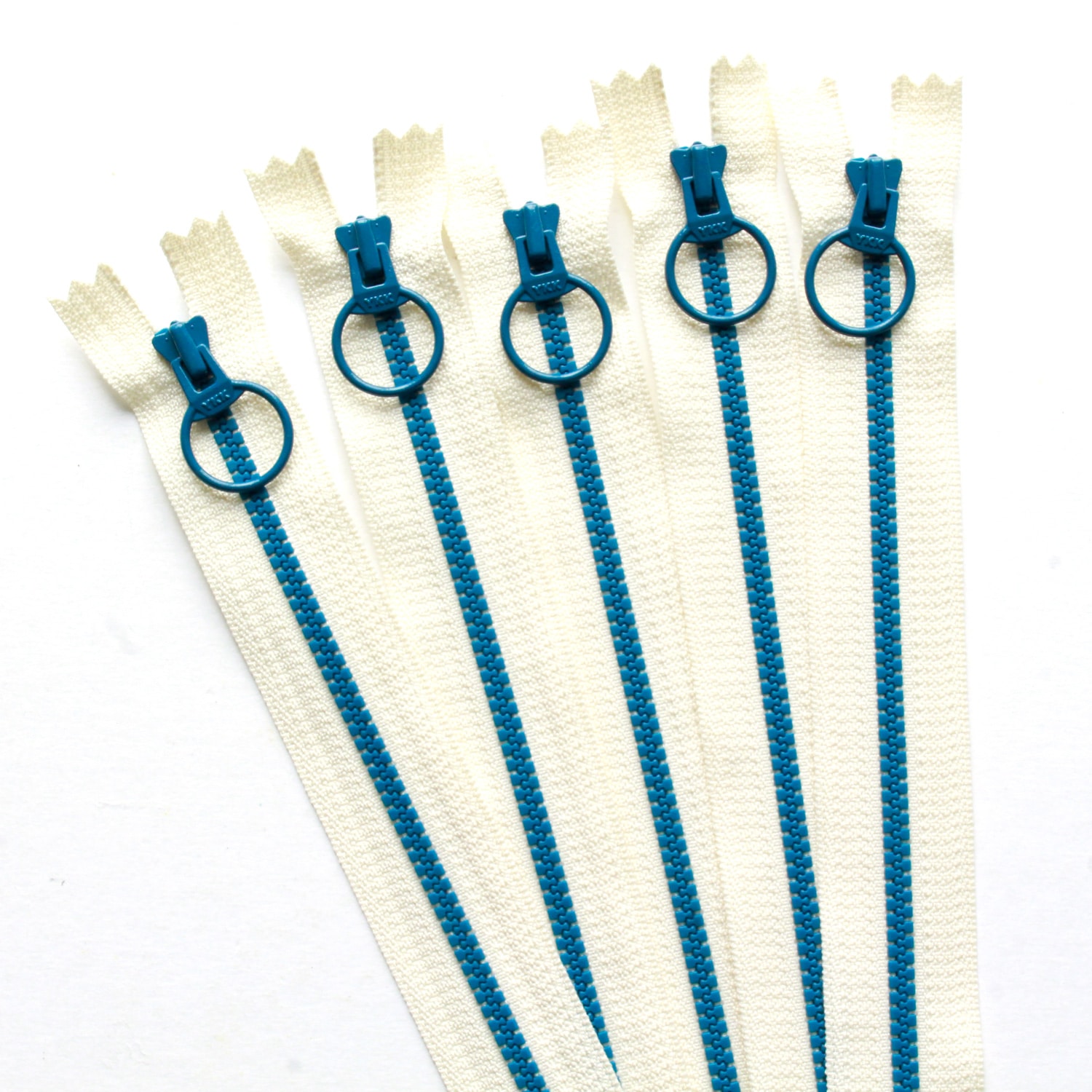日本紐釦貿易 Y.K.K コンビファスナー 30cm 5本 XH715 3VSC30-715 (ご注文単位1束)【直送品】