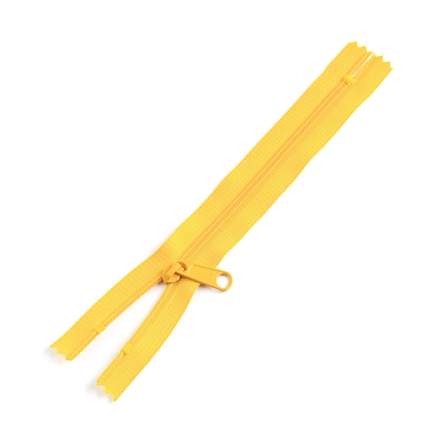 日本紐釦貿易 Y.K.K 手芸用コイルファスナー 20cm 5本入 45CFC20-506 黄 (ご注文単位1束)【直送品】