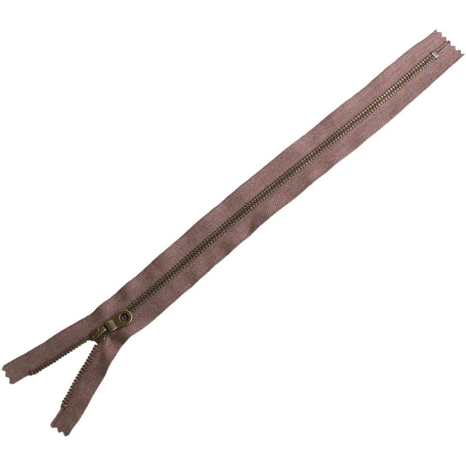 日本紐釦貿易 Y.K.K マーブルファスナー ブラウン 40cm 5本入 5MBAG40-570 （ご注文単位1束）【直送品】