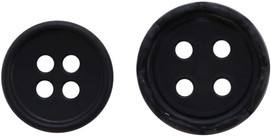 日本紐釦貿易 Y.K.K ボナップ ブラック φ15mm 20組 BNP15-B-20 (ご注文単位1束)【直送品】