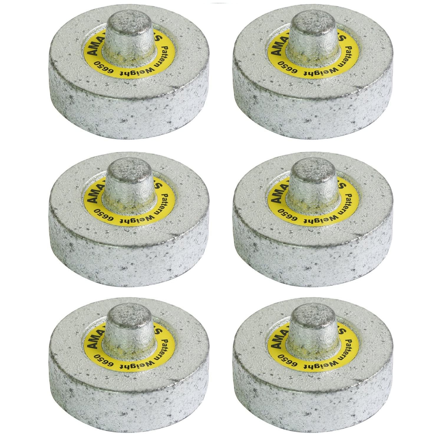 日本紐釦貿易 丸型文鎮 φ60mm 370g 6個 SGM6650-6 （ご注文単位1セット）【直送品】