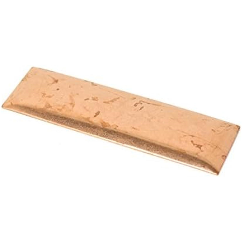 日本紐釦貿易 ピルケース用 銅板 A8-38.39用 W8.8×H2.3cm ブロンズ A7-17 1枚（ご注文単位1枚）【直送品】