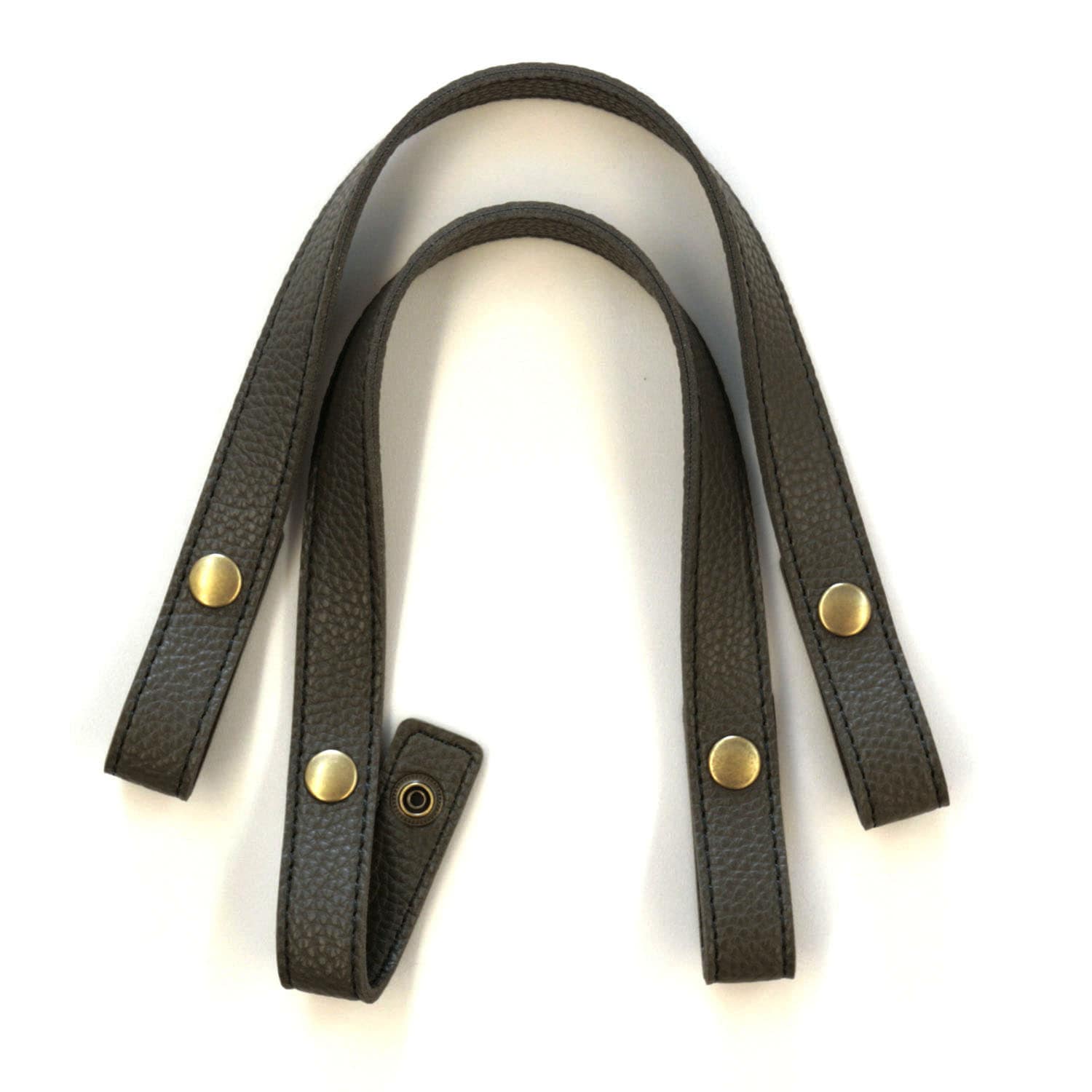 日本紐釦貿易 エンボス加工 ホック式かんたん付け替えハンドル AG/40cm 2本1組入 MAW55-S (ご注文単位1組)【直送品】