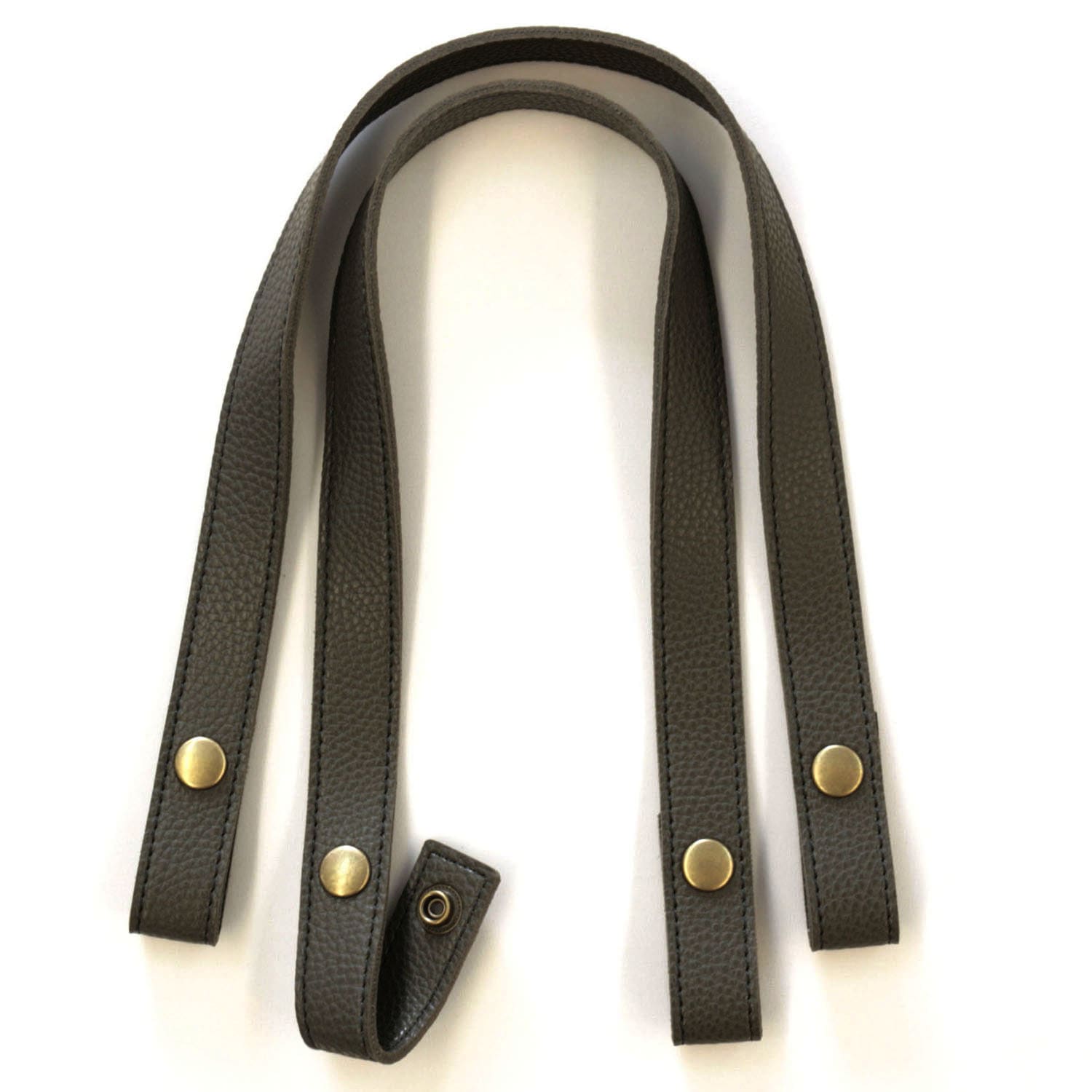 日本紐釦貿易 エンボス加工 ホック式かんたん付け替えハンドル AG/60cm 2本1組入 MAW57-S (ご注文単位1組)【直送品】