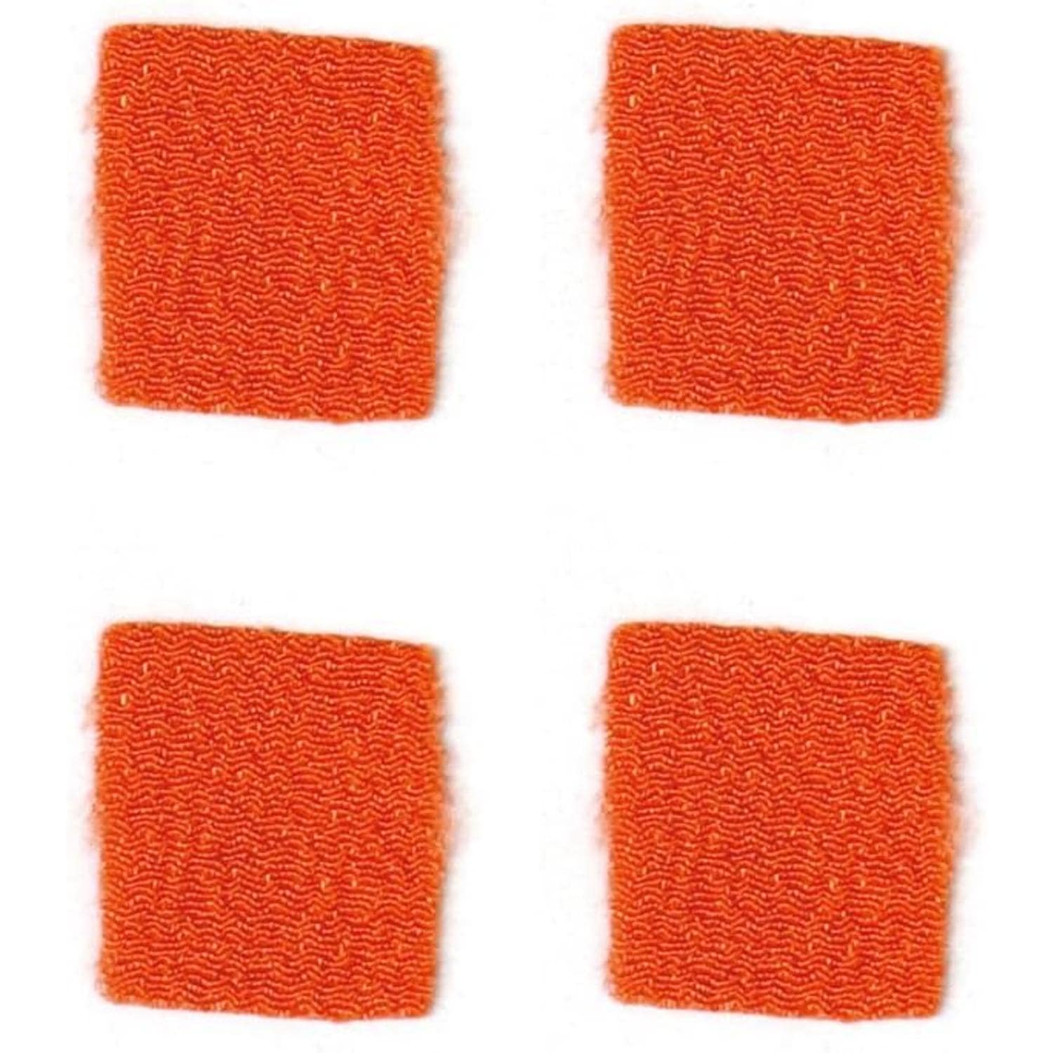 日本紐釦貿易 カット済 つまみ細工用一越ちりめん 無地 30枚入 16×16mm 7蜜柑色 S50CH16-7 (ご注文単位1束)【直送品】
