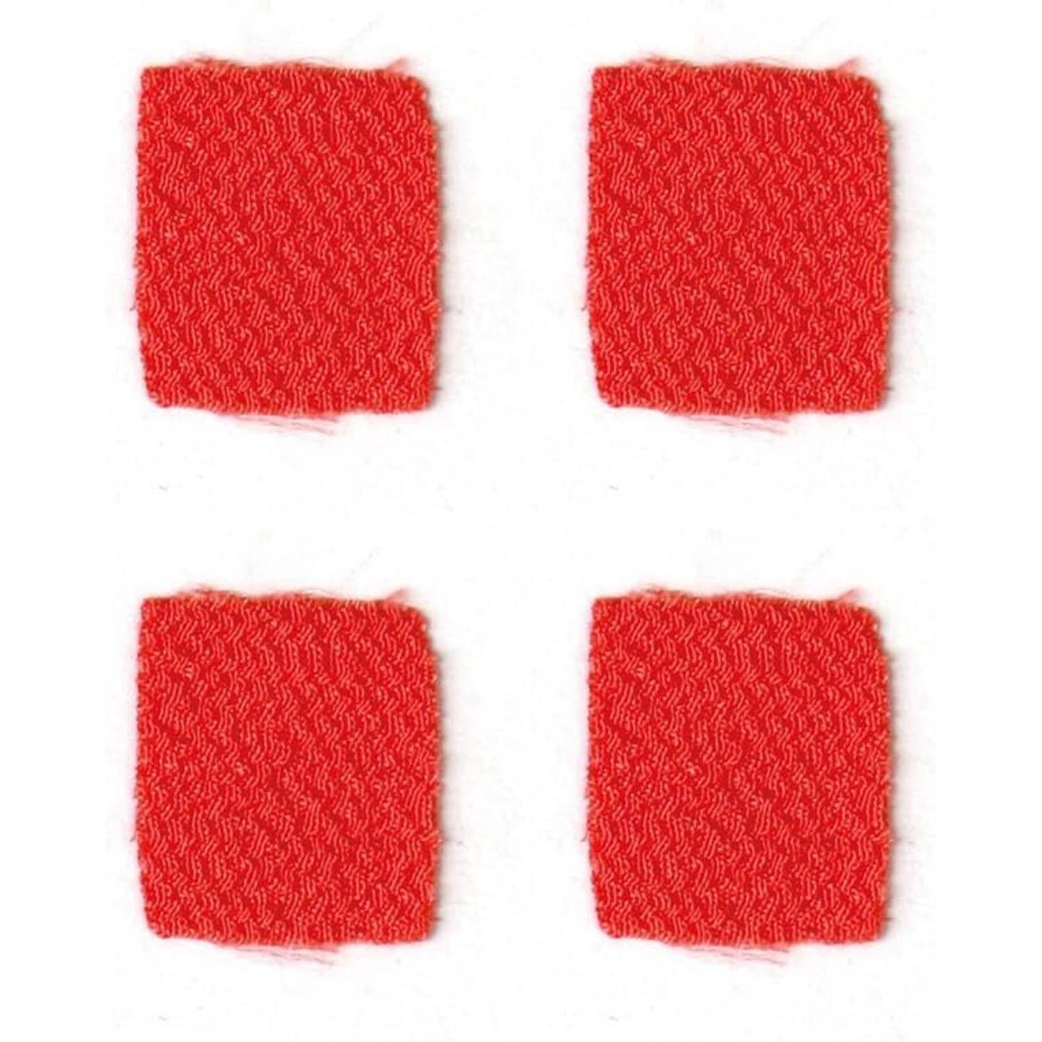 日本紐釦貿易 カット済 つまみ細工用一越ちりめん 無地 30枚入 16×16mm 23緋色 S50CH16-23 (ご注文単位1束)【直送品】