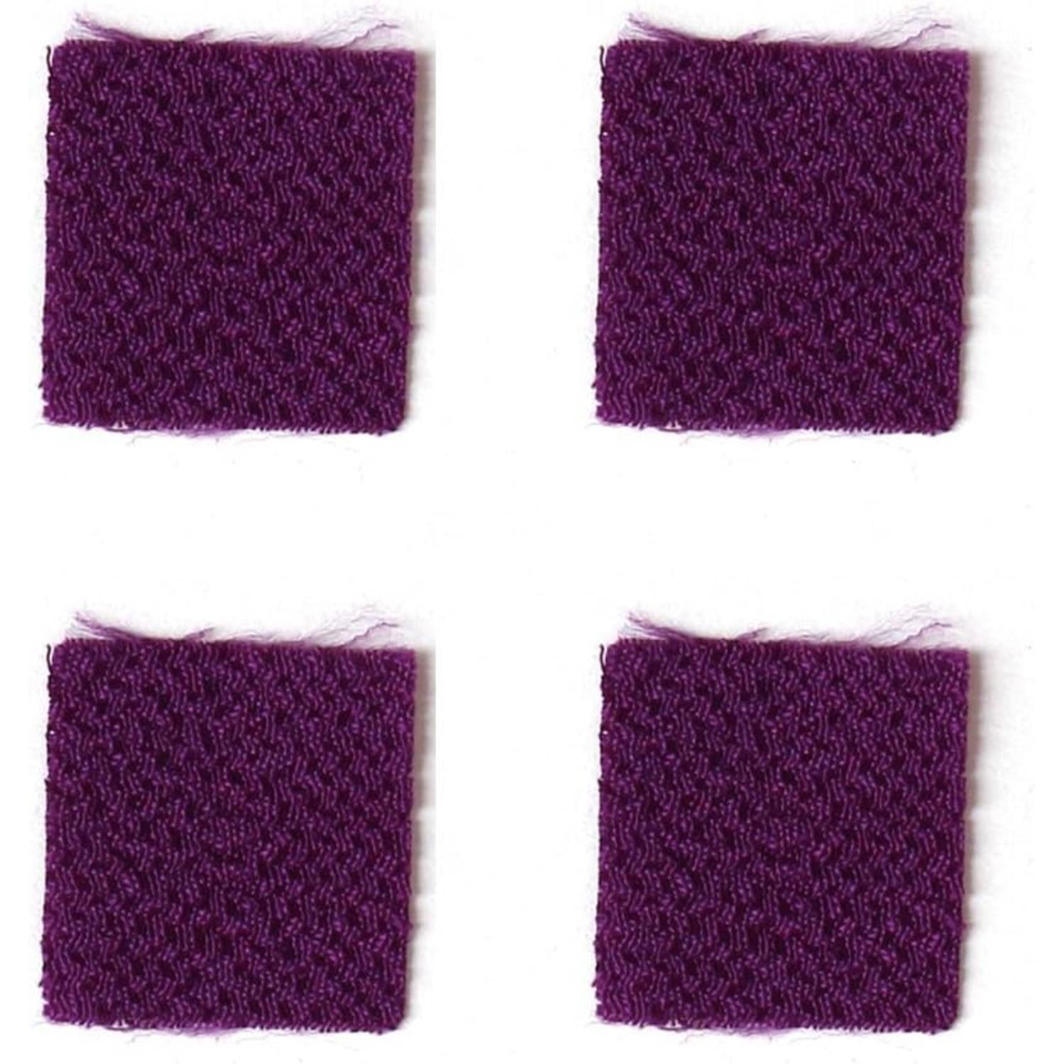 日本紐釦貿易 カット済 つまみ細工用一越ちりめん 無地 30枚入 20×20mm 13紫 S50CH20-13 （ご注文単位1束）【直送品】