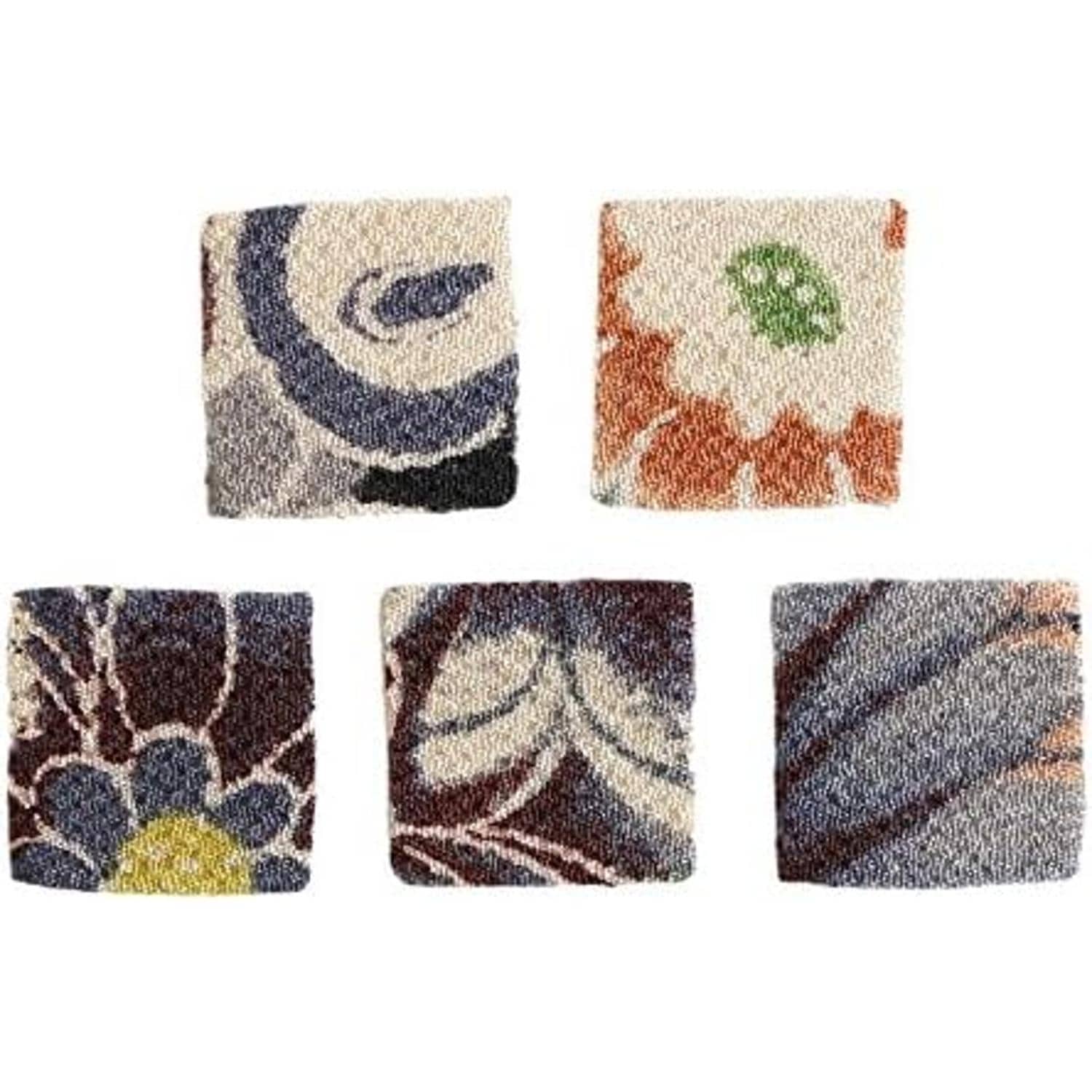 日本紐釦貿易 カット済 つまみ細工用一越ちりめん 柄 30枚入 16×16mm S50GC16-102 (ご注文単位1束)【直送品】