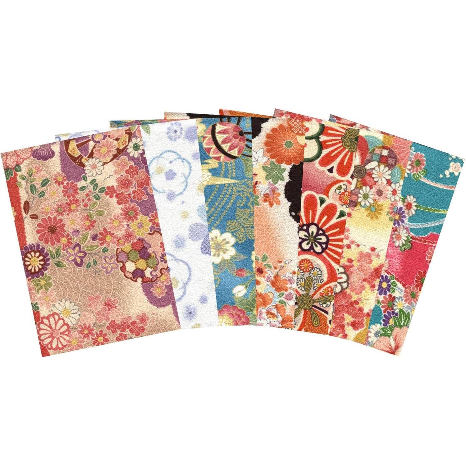 日本紐釦貿易 ちりめんアソートセット 22×15cm 7枚入 S52-103 (ご注文単位1個)【直送品】