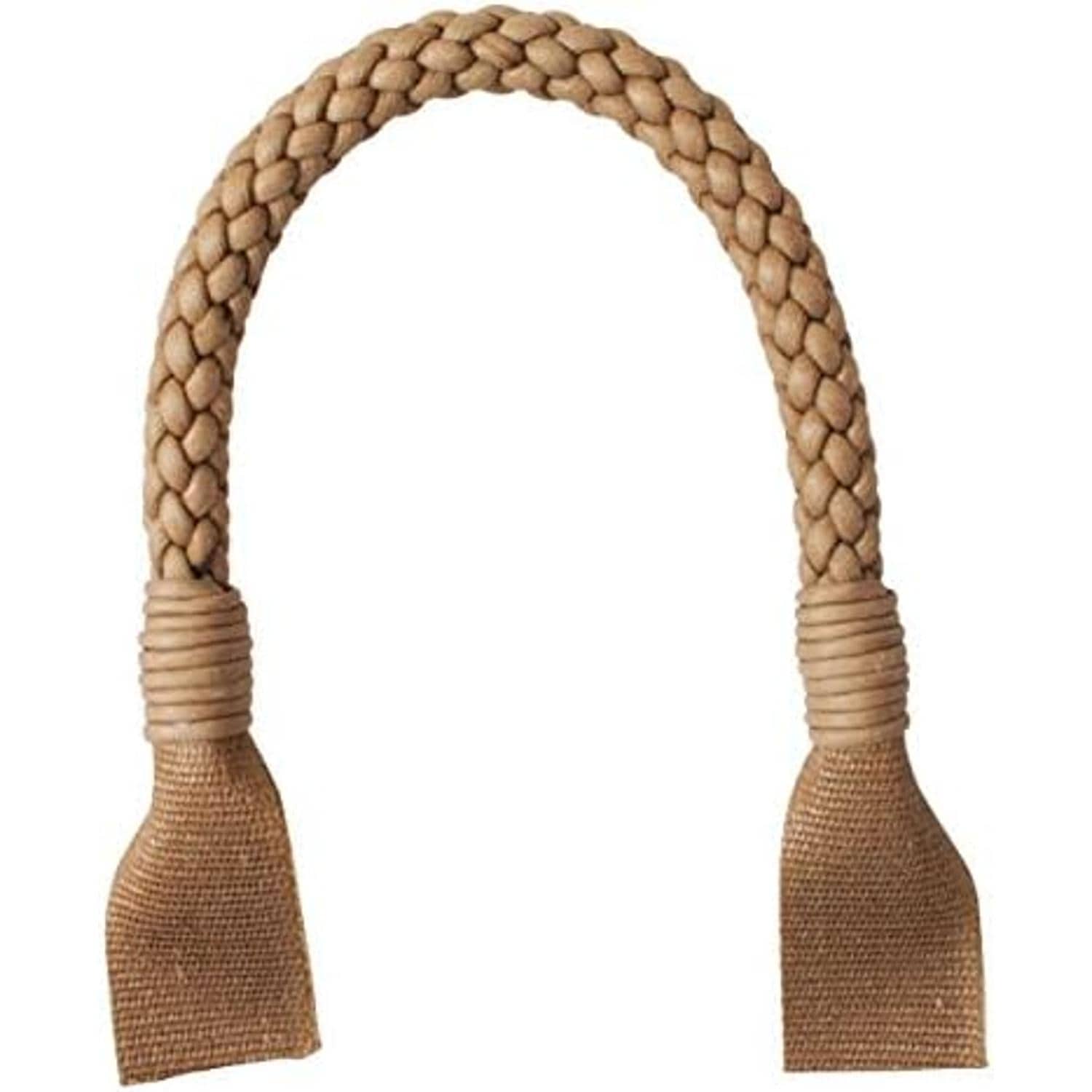 日本紐釦貿易 ワックスコード太口持手 40cm 2本 オーク DCH9708A-5 (ご注文単位1組)【直送品】